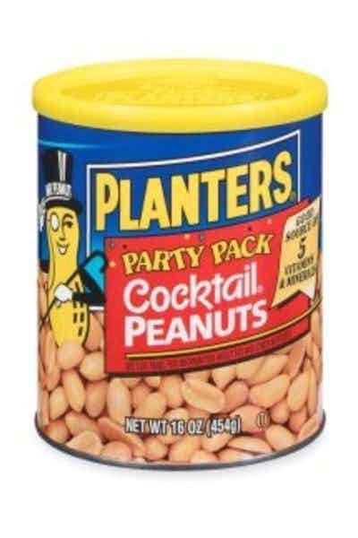 Planters Cocktail Peanuts · 12 oz. can.