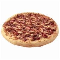 Pulled Pork Pizza · Your choice of Sweet Baby Ray's BBQ sauce or Carolina Tangy Gold BBQ sauce, pulled pork and ...