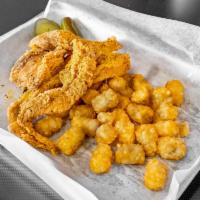 6 Piece Chicken Tender Basket · Comes with 2 flavors.