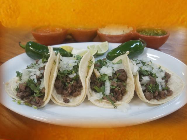 Special 4 Tacos  Asada · Steak, onion & Cilantro