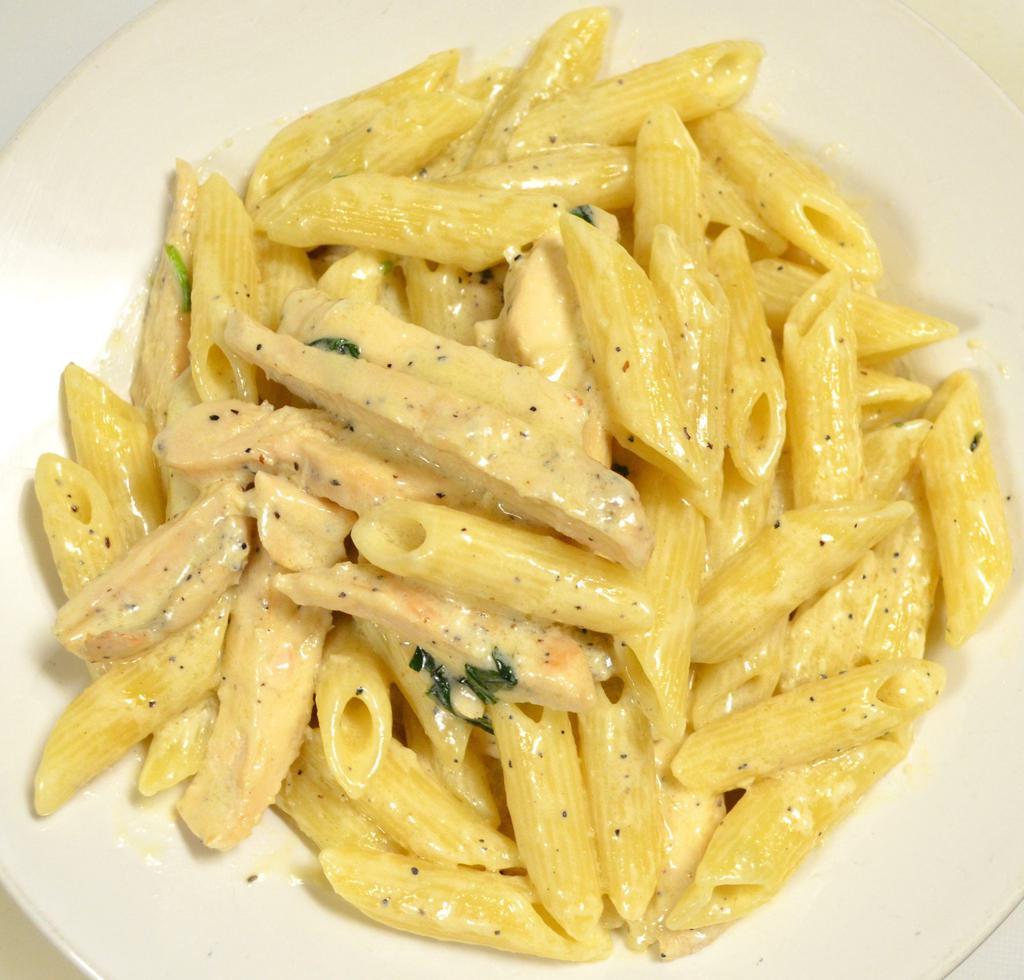 Build Your Own Pasta · All pasta dishes served w/italian bread and permasan cheese on the side