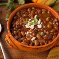 Charro Beans · 1 cup served with our traditional recipe. Includes your choice of salsa.