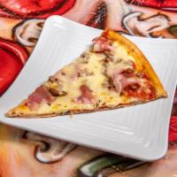Meat Lovers Pizza · Pepperoni, ham, meatballs, sausage and mozzarella.