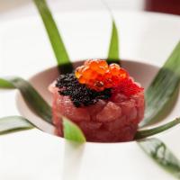 Tuna Tartar · Blue fin tuna with chef special sauce. 