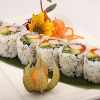 California Roll · Crab meat, avocado and cucumber
(Reminder: there's currently a coupon running for this item,...