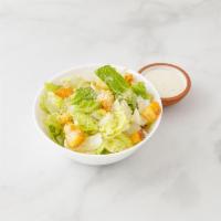 Caesar Salad · Romaine lettuce tossed with grated cheese, our homemade croutons, and caesar dressing