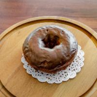 Chocolate Cake Donut  · Ring shaped fried cake.  