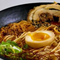 Red Dragon Ramen · Available in one, two, or three chili spiciness levels! Crafted with chicken bone broth, and...