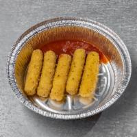  Mozzarella Sticks · 5 pieces.