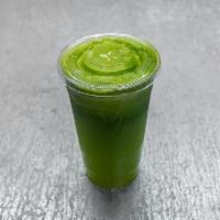 J19. The Glow  Juice · Parsley, kale, spinach, celery, lemon and ginger.