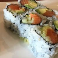 Alaska Roll · Fresh salmon, avocado, and cucumber.