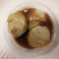 Mashed Potato with Gravy · Potatoes that have been mashed and mixed with milk, butter and seasoning. Thick savory stock...