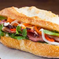 Banh Mi Thit Nuong · Grilled Pork Sandwich