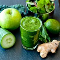 Pina Colada · 16 oz Green Smoothie: Kale, Spinach, Coconut Creme, Pineapple, Coconut milk