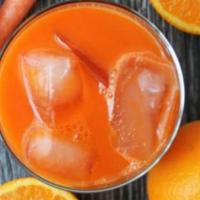 16 oz Frank Ocean Juice · Carrot, orange, lemon, ginger, turmeric, cayenne and black peppers. Vegetable and fruit juic...