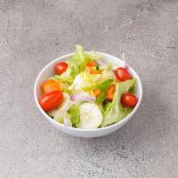 Tossed Salad · Lettuce, tomato, cucumber, broccoli and carrots. 