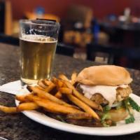 Traditional Chicken Sandwich · Fried or sliced herb roasted chicken served with cheese.
