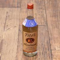 1 Liter Titos Vodka · Must be 21 to purchase.