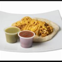 Chorizo, Egg, & Cheese Breakfast Taco  · Contains Chorizo, scrambled eggs, and cheddar cheese 