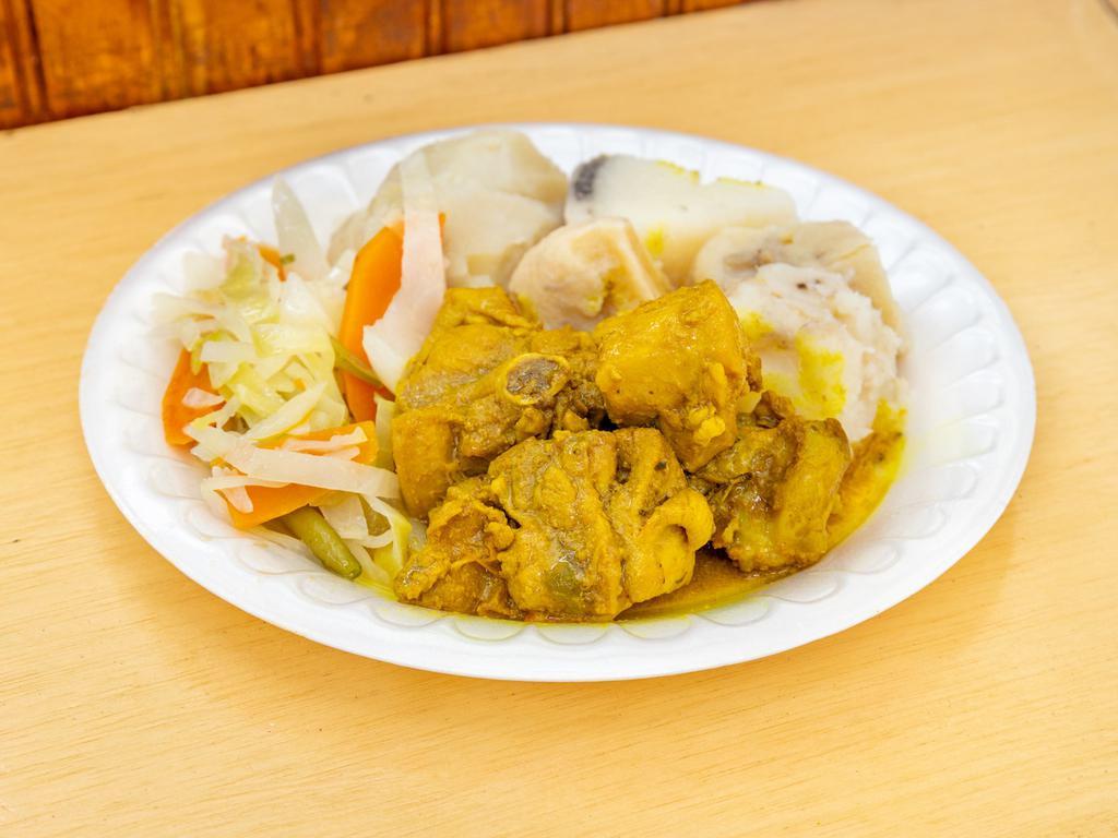 Curry Chicken · Curry is a seasoned dish.