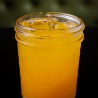 Fresh Orange Juice · served with ice