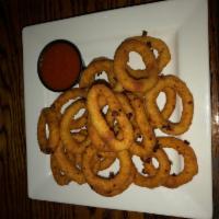 Onion Rings · Fried crispy served with marinara.