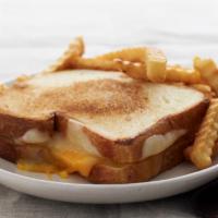 Kids Grilled Cheese and Fries · 