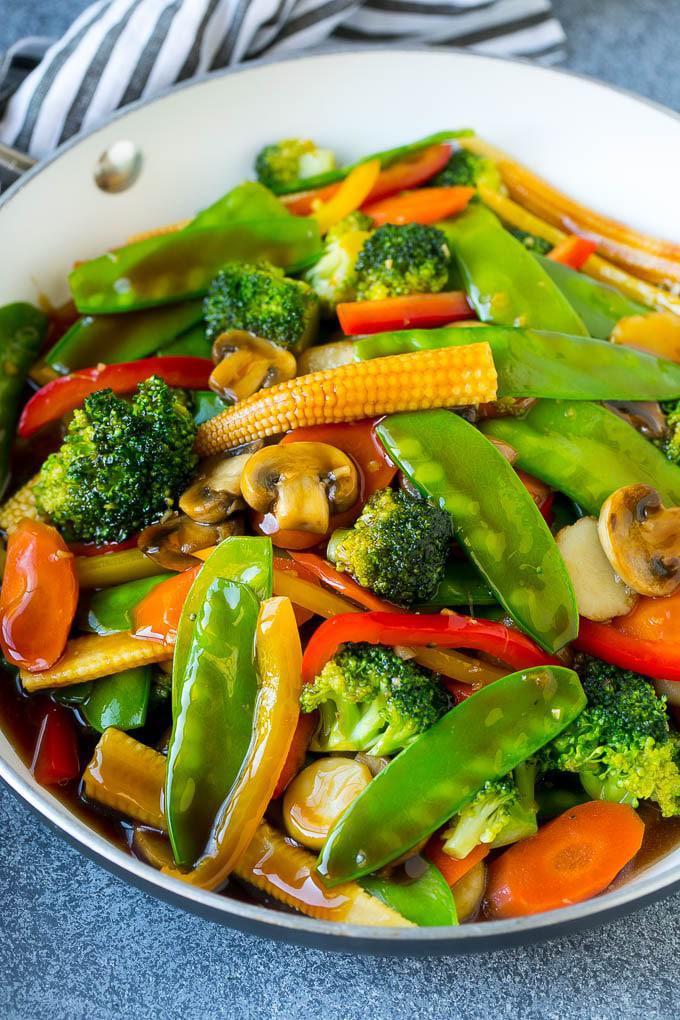 51. Mixed Vegetable · Served with white rice.