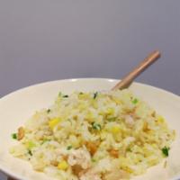 Chicken Fried Rice · Stir fried rice. 