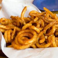 Curly Fries · Add toppings for an additional charge.