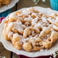 Funnel Cake · Comes with powdered sugar. Add toppings for an additional charge.