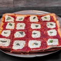 Brooklyn Classic Pizza · Thin crust Sicilian pizza with homemade marinara sauce, fresh mozzarella, basil, oregano and...
