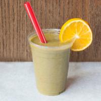 Super Energy Juice · Kale, pineapple, green apple and cucumber.