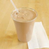Monkey Bidness Smoothie · Peanut butter, banana, cocoa powder, agave, almond milk and chocolate protein (vegan or whey...