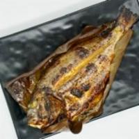Whole Orata (DORADE) one and half pound · Grilled or Fried 
+ one side of Your Choice
