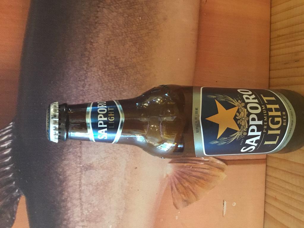 Sapporo Light Beer  (12oz) · Must be 21 to purchase.