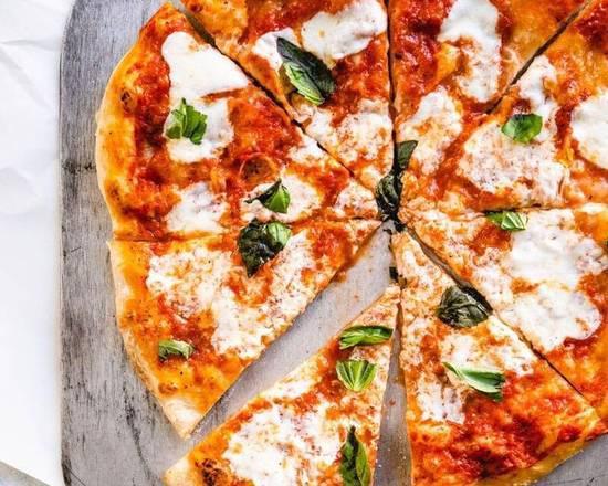 Margherita Pizzas · Fresh Tomato, Ricotta, Mozzarella and Fresh Parsley