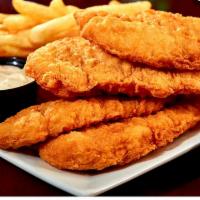 CHICKEN TENDERS WITH FRIES · 