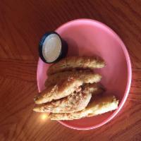 Fried Pickles · Fried pickle spears with ranch 