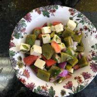 Ensalada de Nopalitos · Cactus salad.