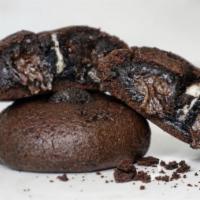 Oreo Cheesecake Duchess Cookie · Delicious dark chocolate cookie filled with large chunks of real Oreo pieces and warm creamy...