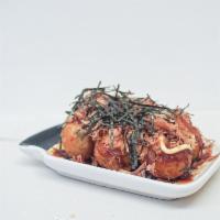 Takoyaki · 6 pieces of crispy and flaky Takoyaki 