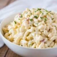 SIDE OF MACARONI SALAD · Contains Dairy and Egg