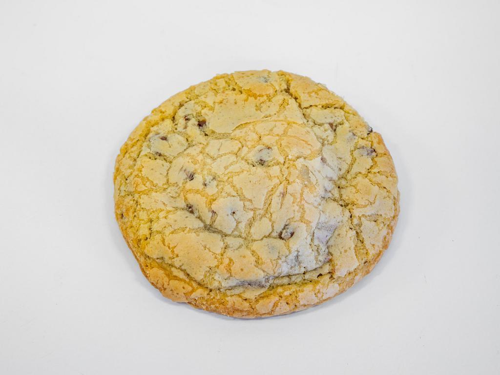Chocolate Chip Cookie · Our signature cookie! Huge 6 oz cookie always served warm and gooey.