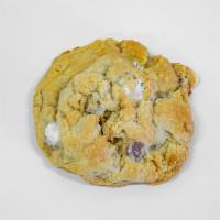 S'More Cookie · Our most popular cookie! Made with milk chocolate chips, marshmallow, and chunks of gram cra...