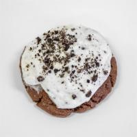 Oreo Cookie · Chocolate based cookie with cream cheese oreo frosting!