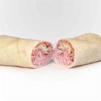 #13 The Original Italian · Provolone, ham, prosciuttini, cappacuolo, salami, and pepperoni