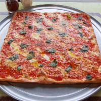 Sicilian Cheese Pizza · 