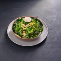 Caesar · Romaine lettuce, red onion, Parmesan cheese, house-made croutons with traditional Caesar dre...