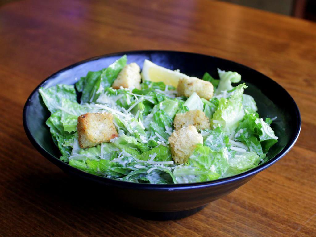 Caesar Salad 3 Rd Prty · Romaine and Parmesan croutons tossed in house-made Caesar dressing.